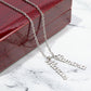 Heart and Soulmate - Dual Vertical Name Necklace